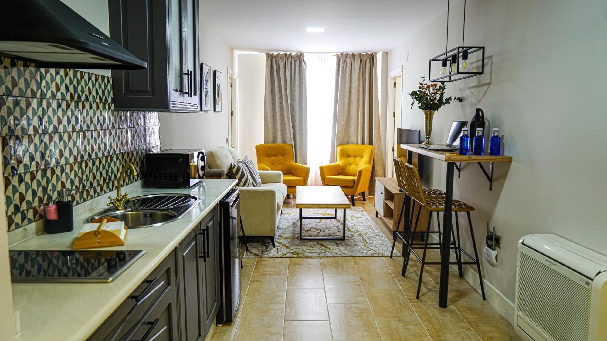 Apartamentos Puente Romano Suites Mérida Extérieur photo